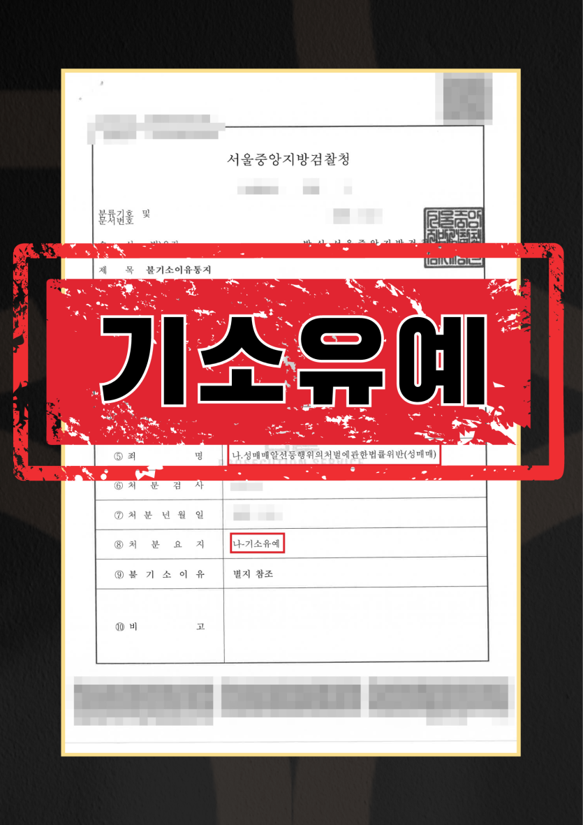 사초생성매매기소유예
