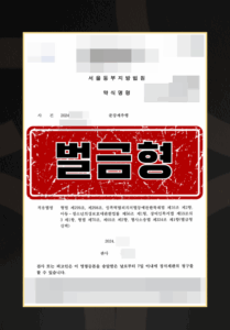 성추행벌금형
