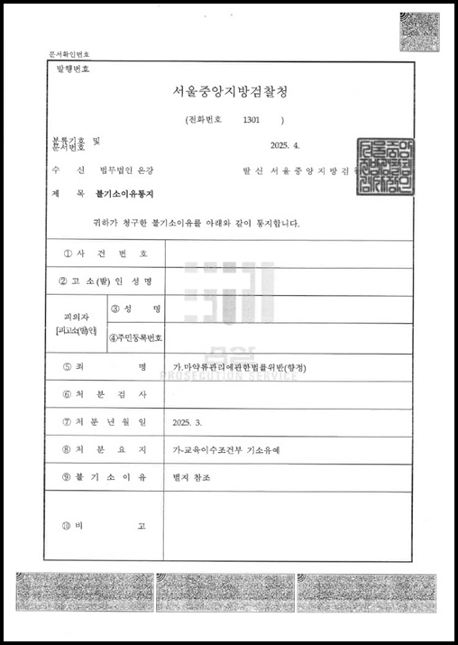 스트레스 해소를 위한 프로포폴 반복 투약 마약류관리법 위반 혐의