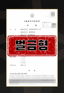 컴퓨터등사용사기 벌금형 대응 절차 도식