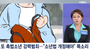 촉법소년 강력범죄 소년법 개정안