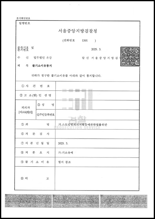 헤어진 연인에게 스토킹범죄의처벌등에관한법률위반 피소