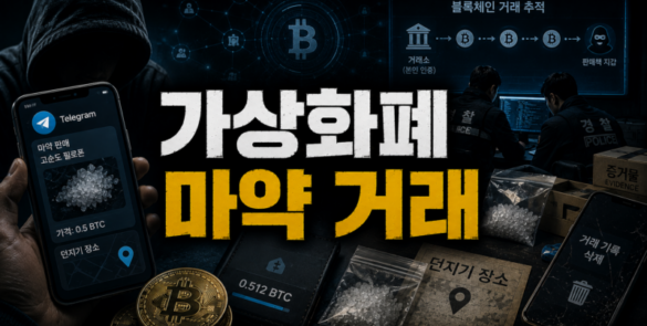 가상화폐 마약 거래