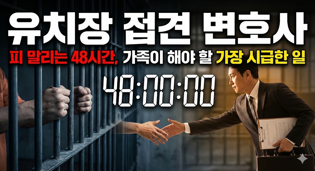 유치장 접견 변호사