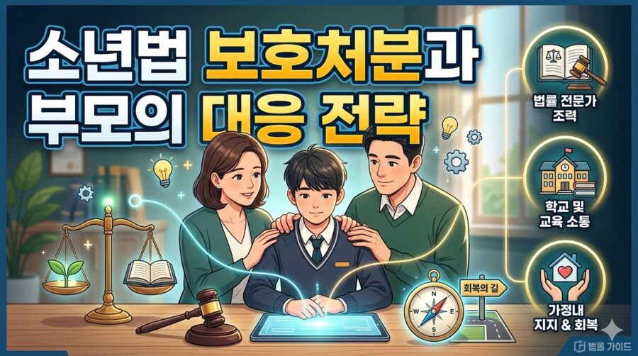촉법소년 처벌과 소년법 보호처분 1호~10호 기준표