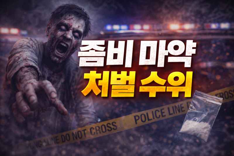 좀비 마약 처벌 행위 유형별 수사기관 판단 정리 표
