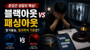 준강간 성립의 핵심 '항거불능', 블랙아웃과 패싱아웃을 구분하는 법의학적 기준
