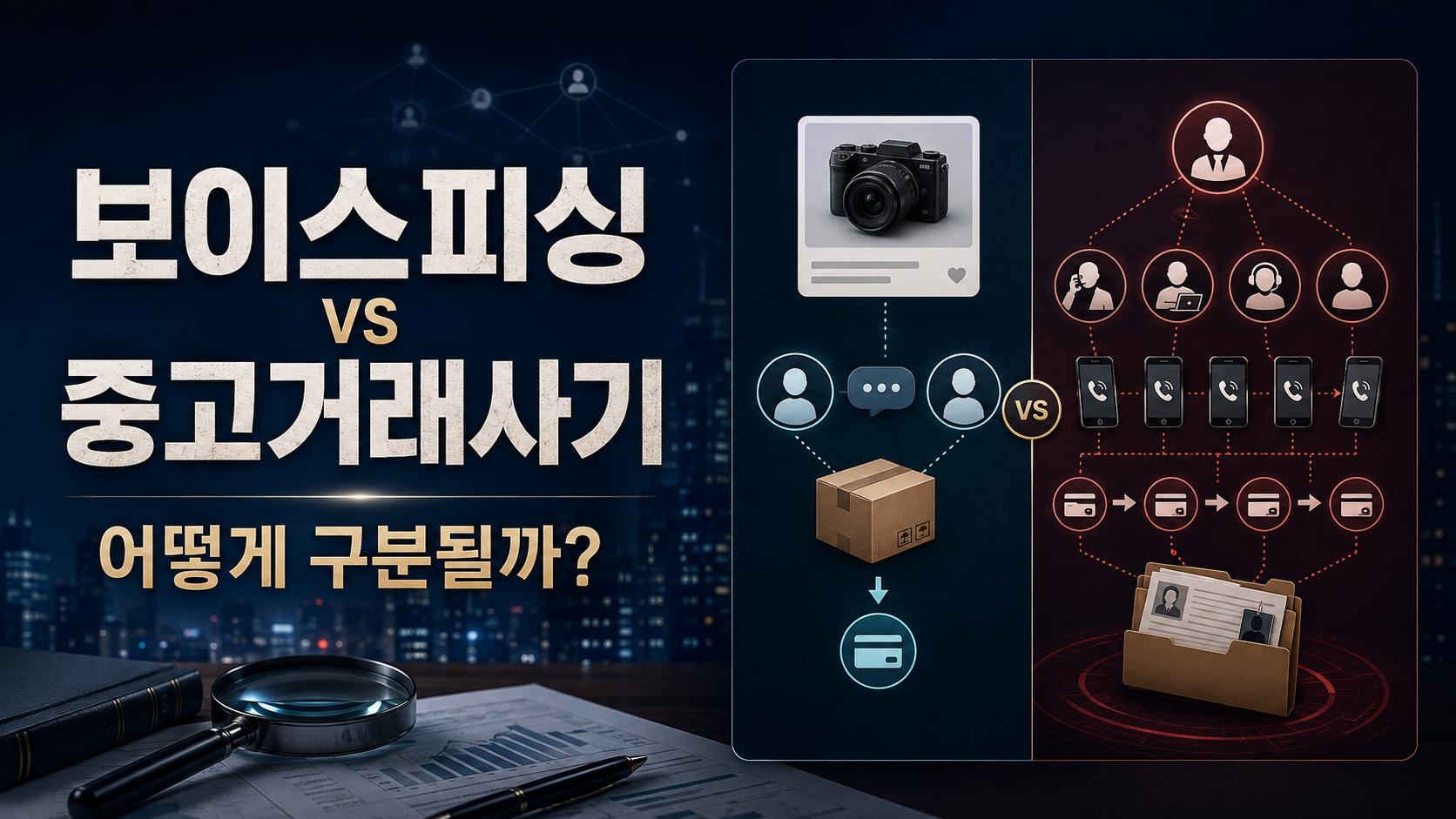 보이스피싱 중고거래사기 구분 기준