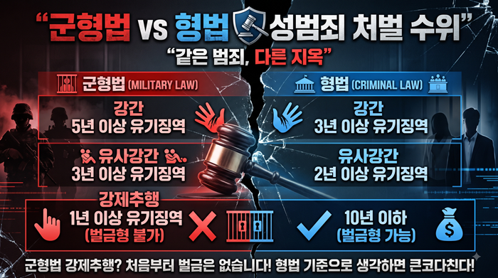 군형법 처벌 수위