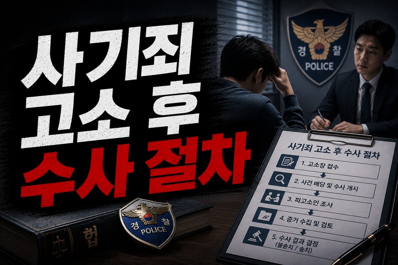 사기 고소 증거자료 체크리스트