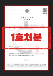 카메라등이용촬영 사건 보호처분 1호 결정문