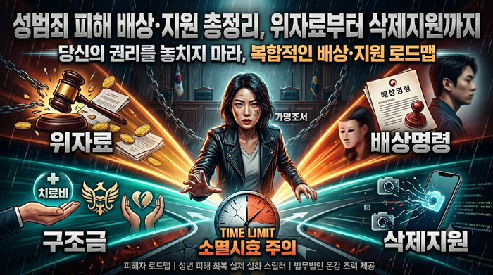성범죄 피해 배상 지원