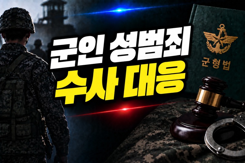 군인 성범죄 수사 대응 방향 판단 흐름도