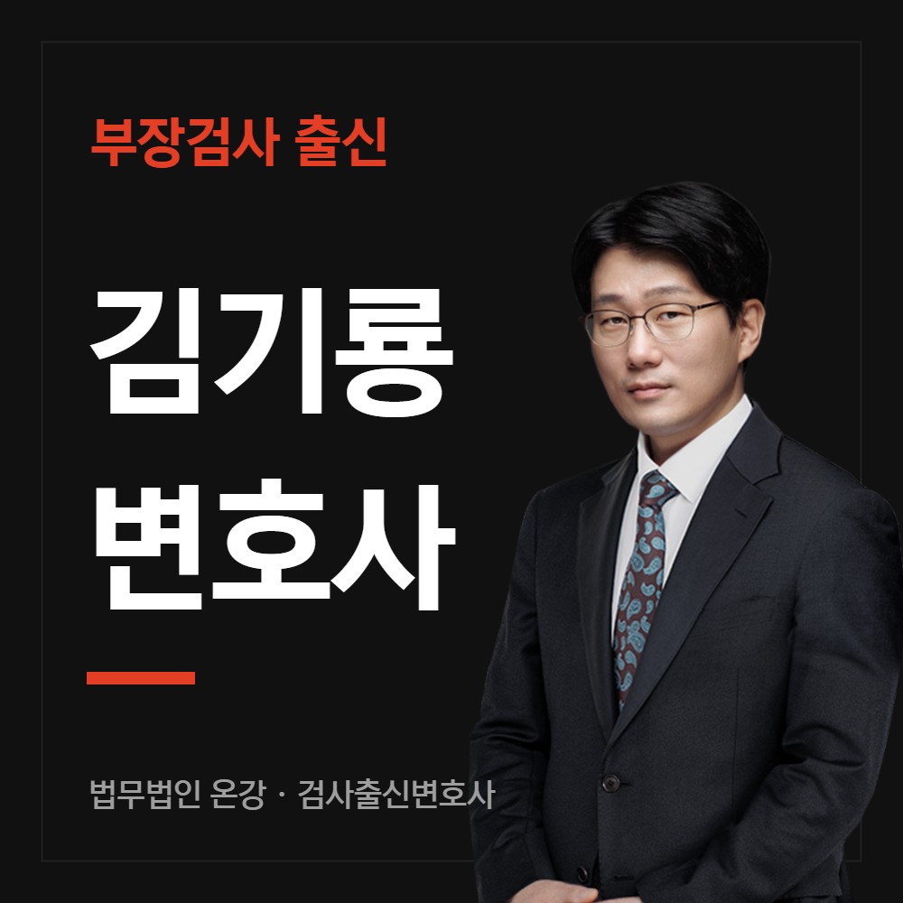 부장검사 출신 김기룡 변호사 - 법무법인 온강